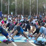 La journée du Yoga, Tel Aviv. יוגה בכיכר 
